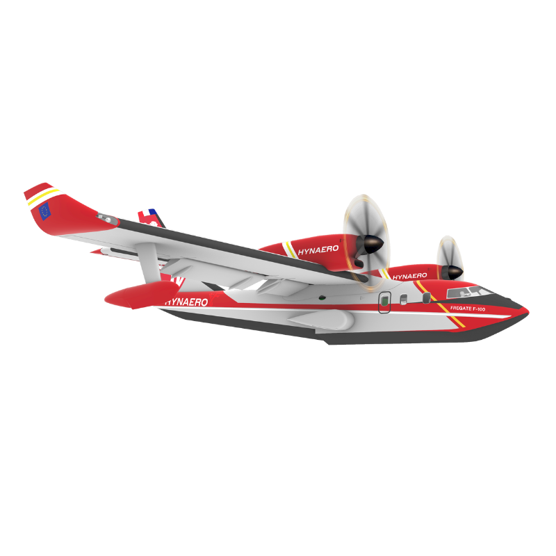 Fregate-FA100 Hydravion bombardier d’eau Français | HYNAERO