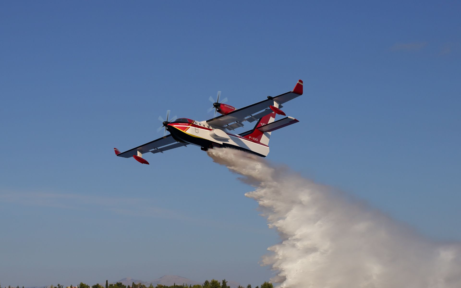 Fregate F100 european firefighter plane | Hynaero water bombing seaplane manufacturers Fregate F100 european firefighter plane | Hynaero water bombing seaplane manufacturers