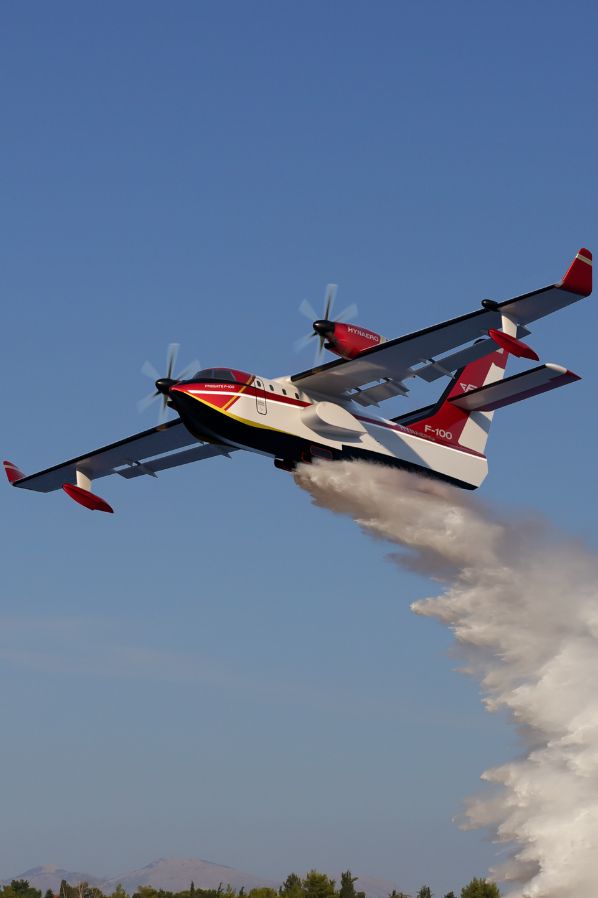Fregate F100 firefighter airplane made in Europe| Hynaero firefighter aircraft manufacturer Fregate F100 firefighter airplane made in Europe| Hynaero firefighter aircraft manufacturer