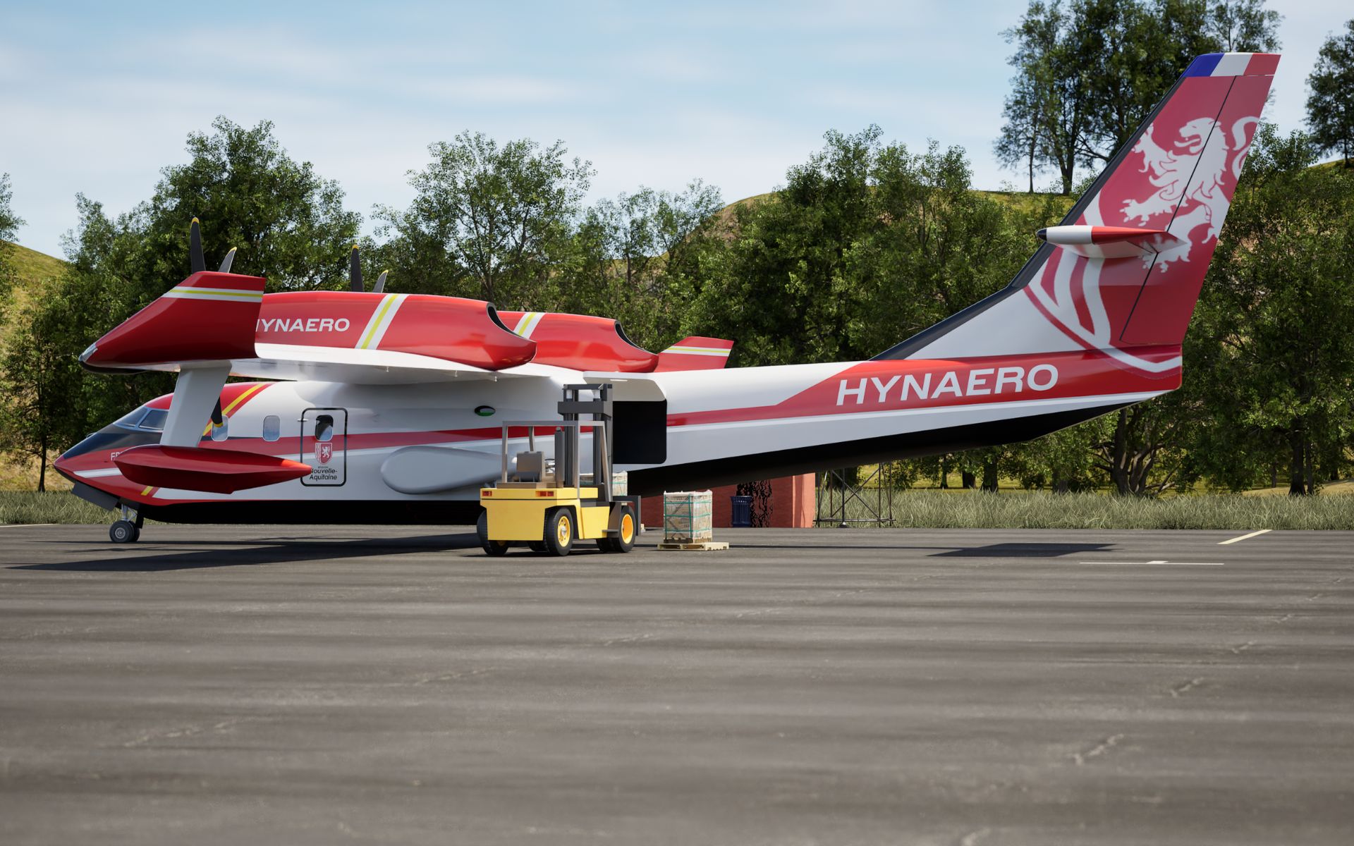 Fregate - hydravion cargo Fregate - hydravion cargo